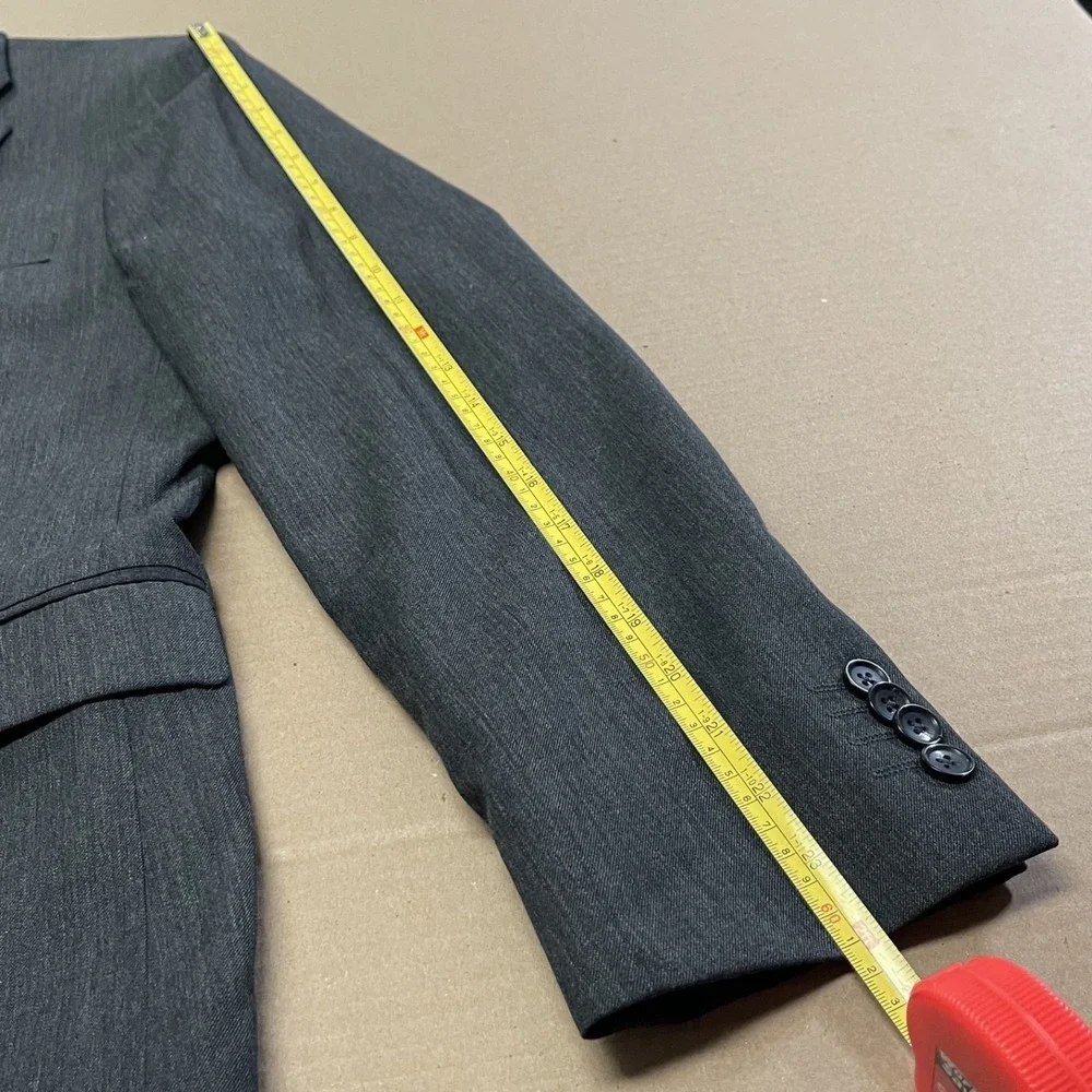 Banana Republic Men's 40s Slim Fit 100% Wool 2-Btn Sportcoat Blazer Classic Prep